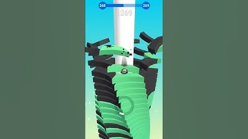 Stack Ball Gameplay // Walkthrough // Level 268 #stackball