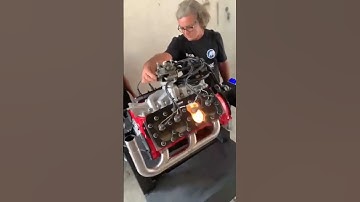 Running a #flathead #Ford #v8 with a clear head. #carguy #engine