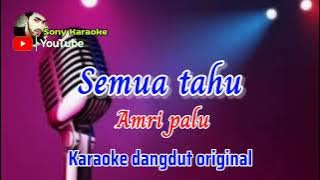 SEMUA_TAHU_VOC_AMRI_ PALU_KARAOKE_DANGDUT_ ORIGINAL || @sonykaraokeofficial