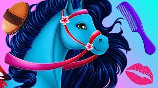 Fun Princess Horse Care - Pony Horse Spa Beauty Dress Up Makeover Pony Kids & Girls Games screenshot 5