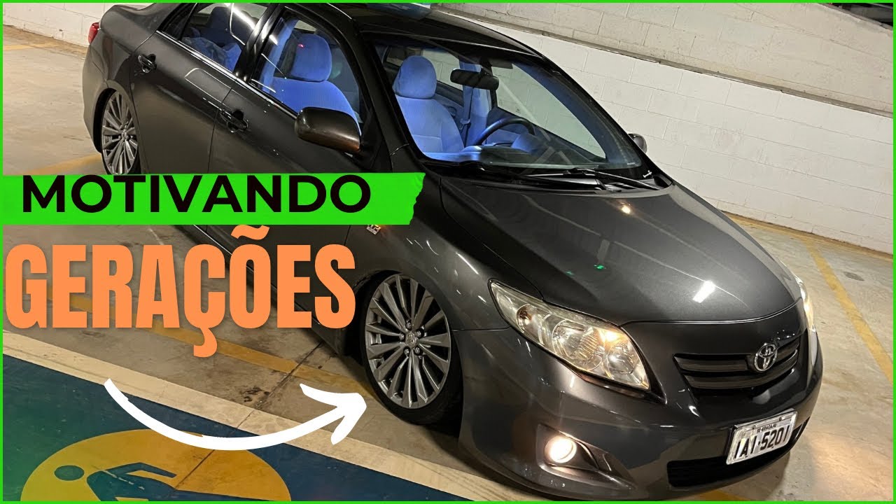 Corolla Rebaixado na suspensão a ar !
