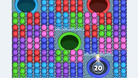 Hole People Level 224 Game Walkthrough Solution