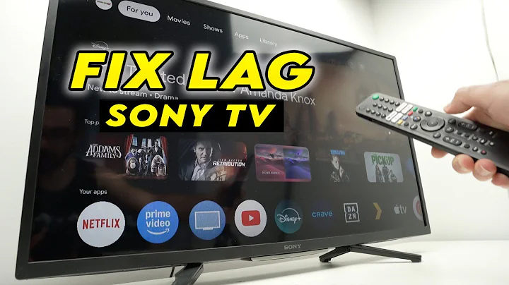 How to Fix a Laggy & Slow Sony Smart TV - Step by Step