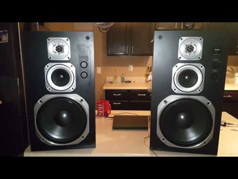 Quick Demo of RCA SPK-380T Same As Onkyo D5-RX