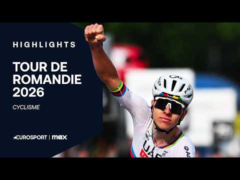 TOUR DE ROMANDIE : Tadej Pogacar REMPORTE UNE ÉTAPE ANIMÉE et PREND LE JAUNE