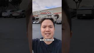 Sus Korean Hairloss Shampoo at Costco you're too afraid to try