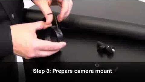 Wizard™ Countertop Camera Mount Installation - Visualization