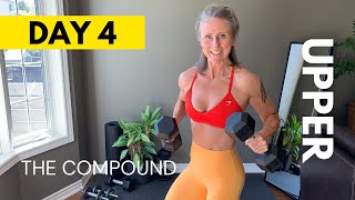 DAY 4 Dumbbell Workout UPPER BODY 30min at home