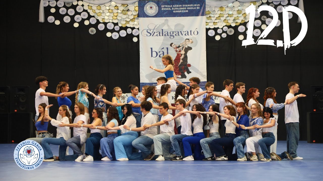 12.D osztálytánc - Sztehlo Szalagavató 2024