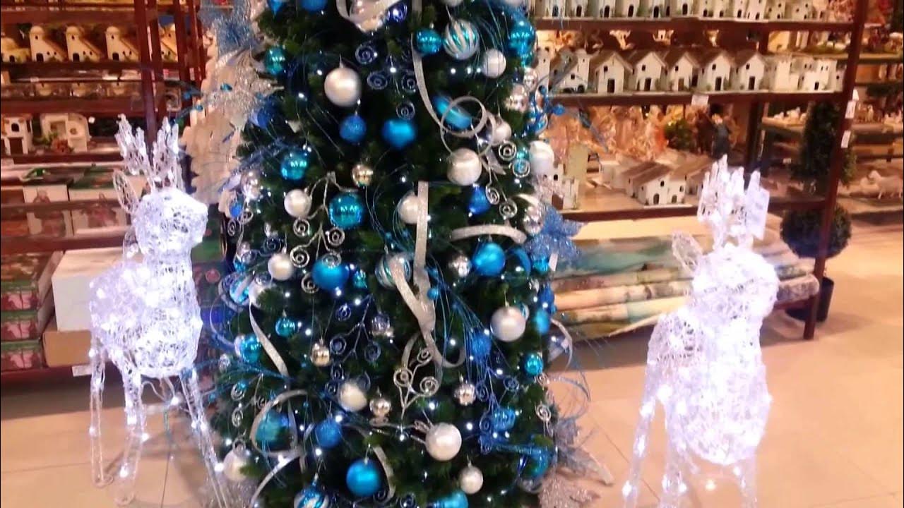 decoracion arboles de navidad 2025 azul y plata parte 17 2025 YouTube