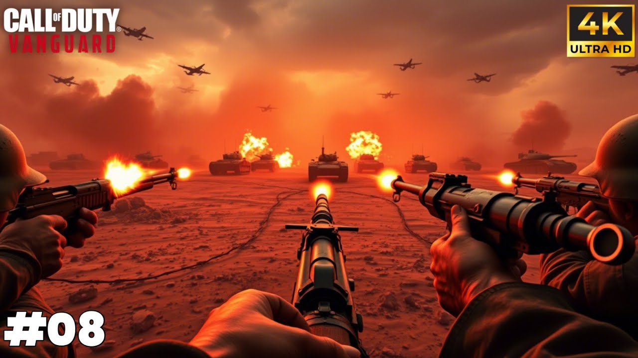 (PS5) THE BATTLE OF EL ALAMEIN - Tank Assault In Desert - Campaign Mission-Ep 08 [4K60FPS]