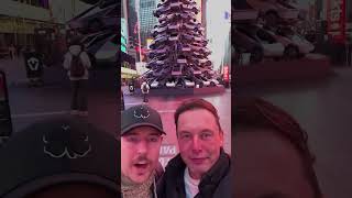 Mr. Beast and Ilon Musk decorated the Christmas tree #tiktok #edit #instagram #elonmusk #mrbeast