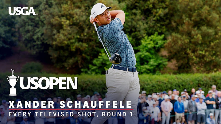 2023 U.S. Open Highlights: Xander Schauffele, Round 1 | Every Televised Shot
