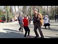 Качается вагон!!!Танцы в парке Горького,март 2021.