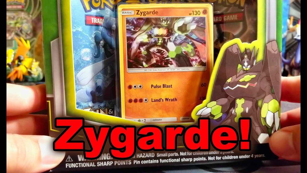 Zygarde Pin Collection box