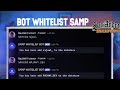 كيفية عمل بوت Whitelist لعبت سامب How To Create Bot Whitelist Full Tuturial 