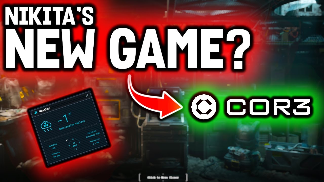 Tarkov's NIKITA Just Revealed Something INSANE What is COR3? YouTube