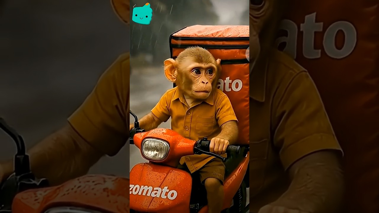 Garib bandar ki Mehnat 