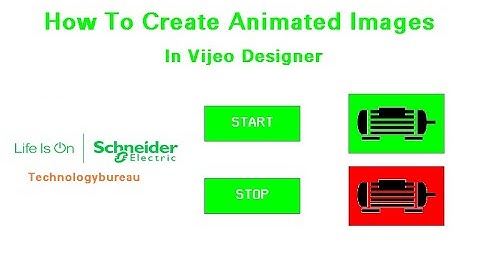 HOW TO ADD ANIMATION IN HMI | SCHNEIDER ELECTRIC | VIJEO DESIGNER | OVERLAY IN VIJEO DESIGNER