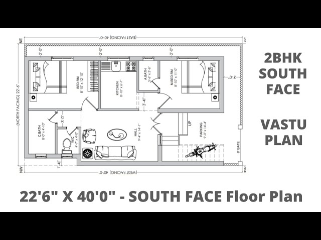 2 Bhk South Facing House Plan As Per Vastu - Infoupdate.org