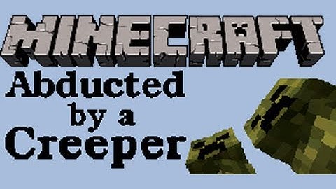 Minecraft -  Abducted by the Creeper (Puzzle Map)