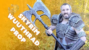 How to Make Wuuthrad the Legendary axe from Skyrim Special Edition - Prop: Shop