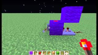 Compact Vertical Redstone Clock Tutorial (Minecraft)