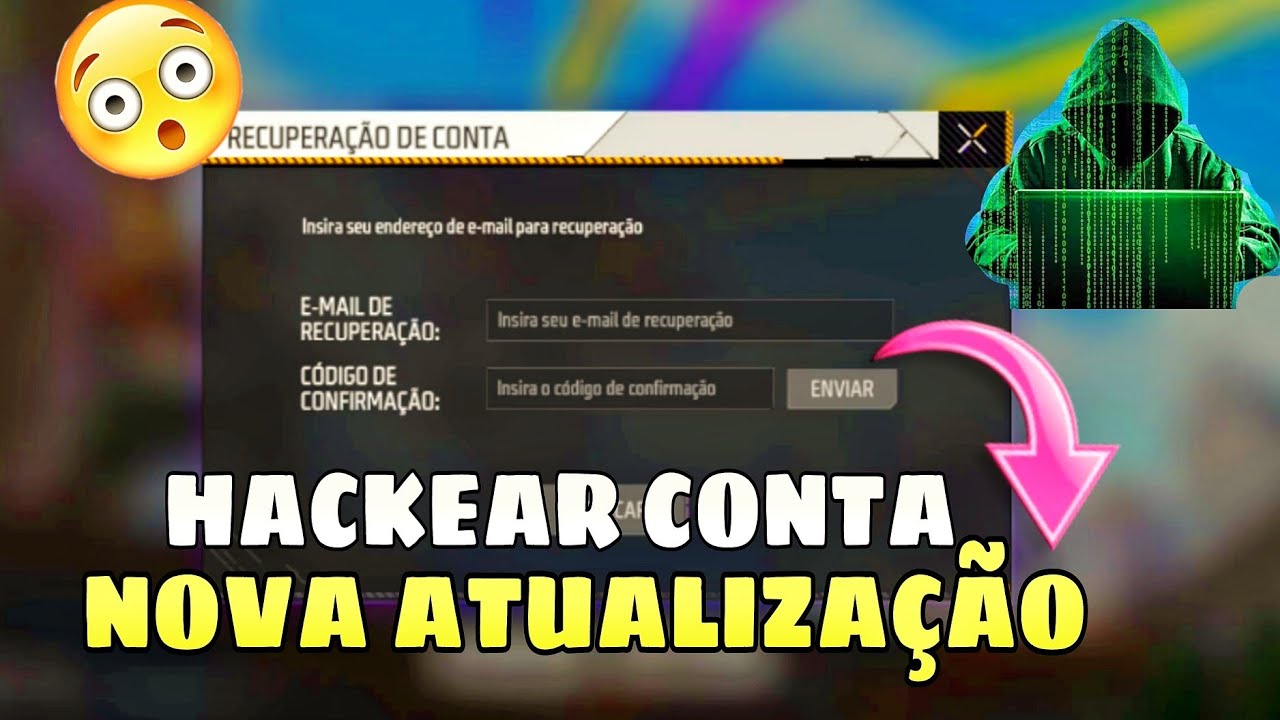 ⚠️ COMO HACKEAR CONTA DO FREE FIRE EM 2025 NA NOVA ATUALIZAÇÃO ...