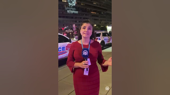 ABD'de Filistin destekçisi göstericiler, İsrail Başbakanı Netanyahu'yu protesto etti