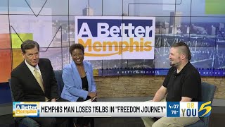 Memphis man loses 115lbs in 'Freedom Journey'