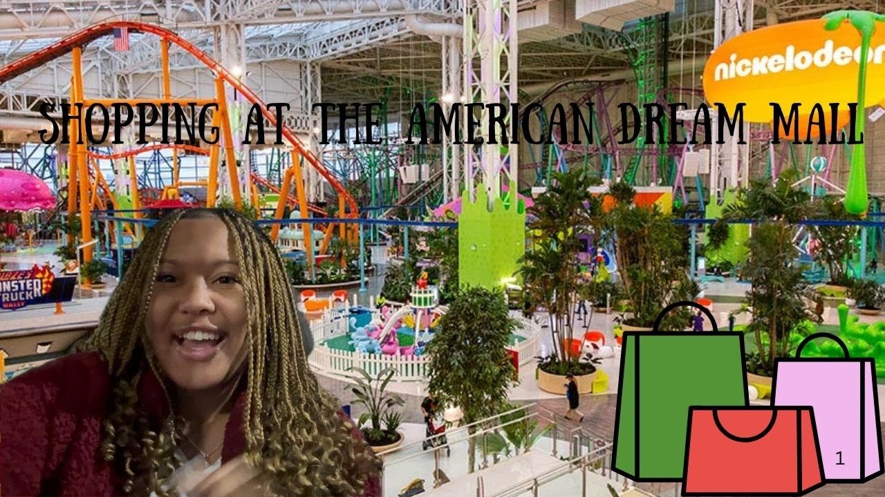 Shopping at The American dream mall - YouTube
