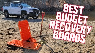 Best Budget Recovery Boards  Testing the Bunker Indust boards with my Colorado ZR2