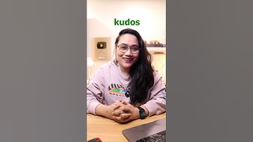 What does KUDOS mean? 🤔 #teamlyqa #learnwithlyqa #vocabulary #wordoftheday #english
