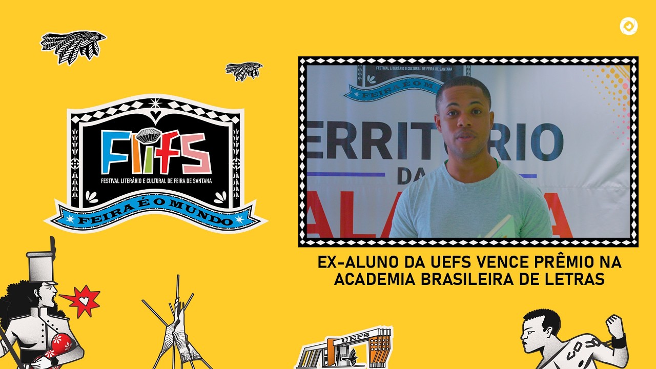 EX-ALUNO DA UEFS VENCE PRÊMIO NA ACADEMIA BRASILEIRA DE LETRAS