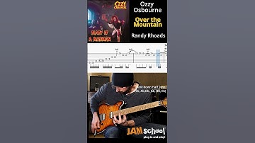 Thumbnail of Ozzy Osbourne Over the Mountain Randy Rhoads Guitar Solo (With TAB)