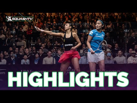 "Chopped In Two!" | Watanabe v El Hammamy | J P Morgan Tournament of Champions 2024 | RD3 HIGHLIGHTS