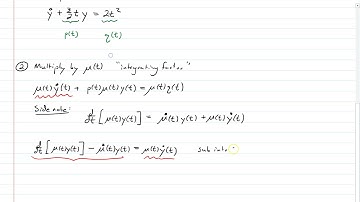 Lecture - First Order Linear Ordinary Differential Equations (ODEs)