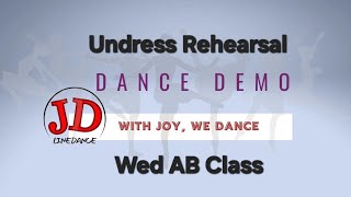 Undress Rehearsal choreographed by Choe Su Ja - Apr 2025