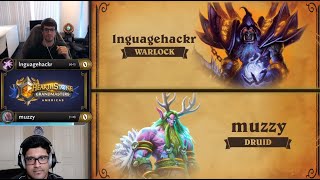 lnguagehackr vs muzzy - Division A - Hearthstone Grandmasters Americas 2020 Season 2 - Week 4