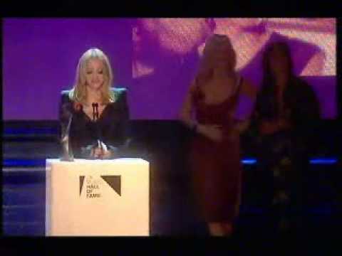 The Queen of Pop Madonna UK Hall Of Fame Induction 2004