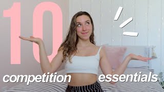 My Dance Competition Essentials! (what i bring)