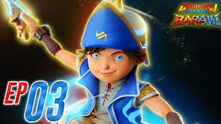 Download lagu EP03 - BoBoiBoy Galaxy Baraju | Kemunculan Fusion Sopan