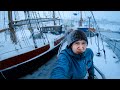 Uh, oh.. Winter Aboard a Boat in Iceland 😬 (Daily Routines)