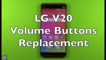 LG V20 Volume Buttons Flex Replacement Repair How To Change