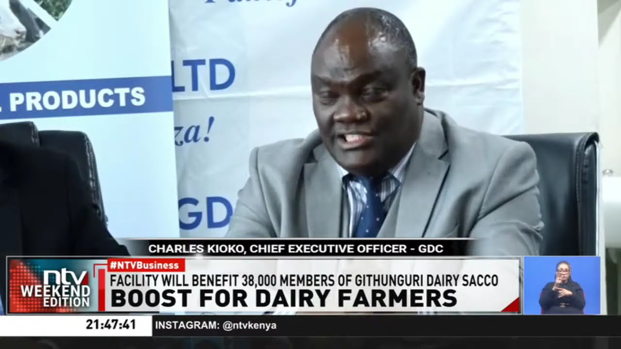 Members of the Githunguri Dairy and Community Sacco set to access affordable digital loans