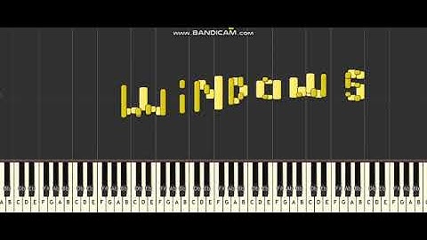 Dark MIDI - Windows 10 Startup and shutdown Feat. Sześcian