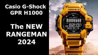 Premiere and Honest review Casio G Shock Rangeman GPR H1000