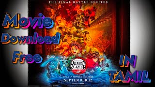 Demon slayer infinite castle movie download in tamil || demon slayer in tamil || download || movie