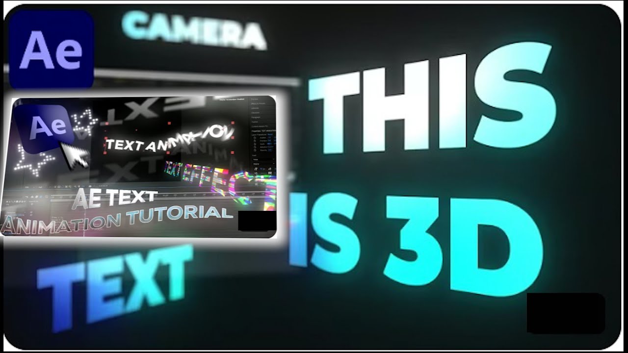 3D Text Animation in After Effects 2025 | Download Plugin for Free ...