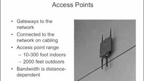 Premises Cabling Lecture 10: Wireless In Premises Cabling Systems